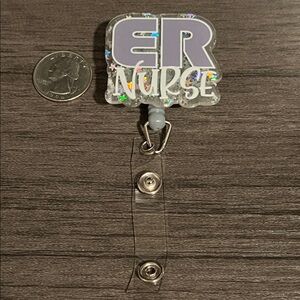 ER Nurse badge reel
